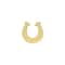 12 Packs: 20 ct. (240 total) 2" Gold Horseshoe Confetti by Celebrate It™